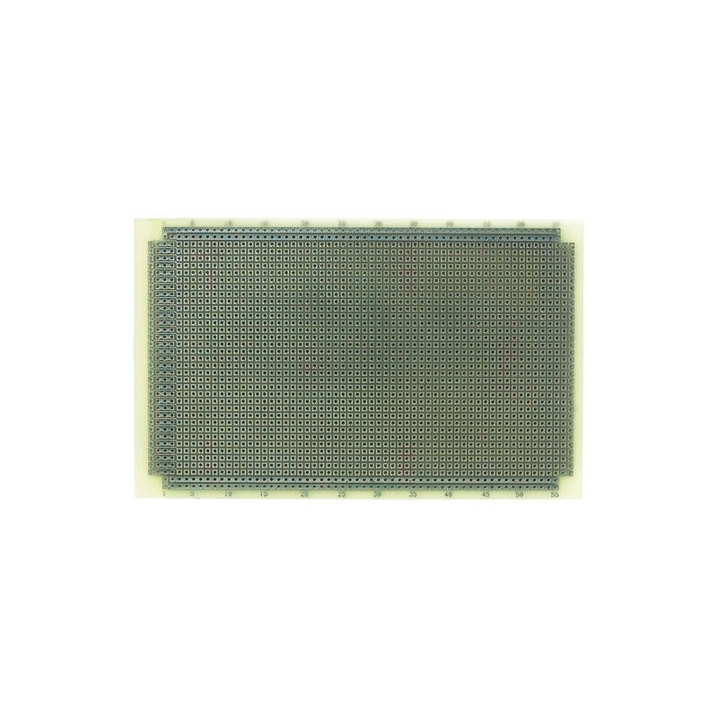 1 pcs - CIF Double Sided Matrix Board FR4 1mm Holes, 2.54 x 2.54mm Pitch, 160 x 100 x 1.6mm