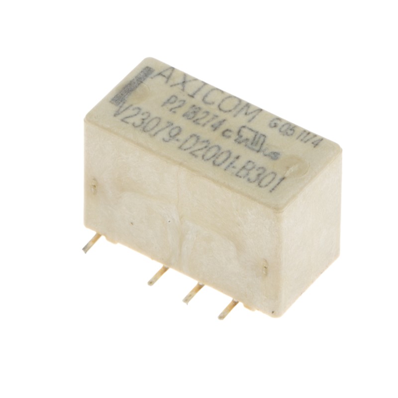 1 pcs - TE Connectivity Surface Mount Signal Relay, 5V dc Coil, 2A Switching Current, DPDT