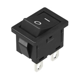 1 pcs - Alps Alpine SPST, Latching Rocker Switch Panel Mount