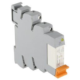 1 pcs - Phoenix Contact PLC-RSC- 24DC/21-21 Series Interface Relay, DIN Rail Mount, 24V dc Coil, DPDT, 2-Pole