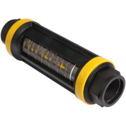 1 pcs - Parker Easiflow Series Variable Area Flow Meter for Liquid, 5 L/min Min, 100 L/min Max