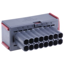 1 pcs - TE Connectivity, Junior Power Timer Automotive Connector Socket 16 Way