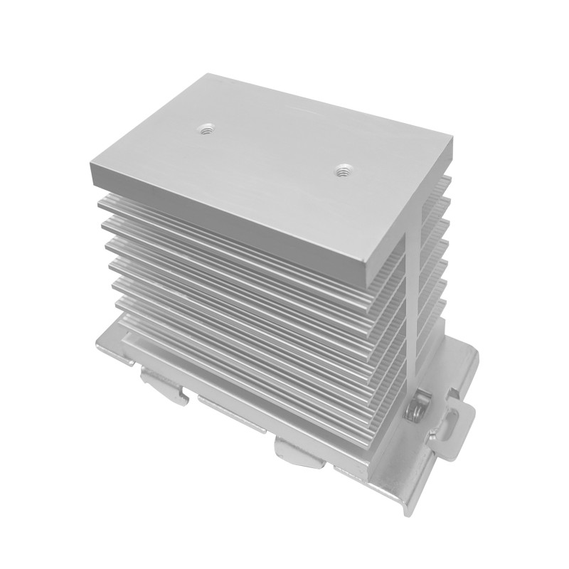 1 pcs - i-Autoc DIN Rail Relay Heatsink for Use with Single Phase SSR