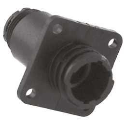 1 pcs - TE Connectivity Circular Connector, 4 Contacts, Flange Mount, Socket, Male, IP65, CPC Series 1 Series
