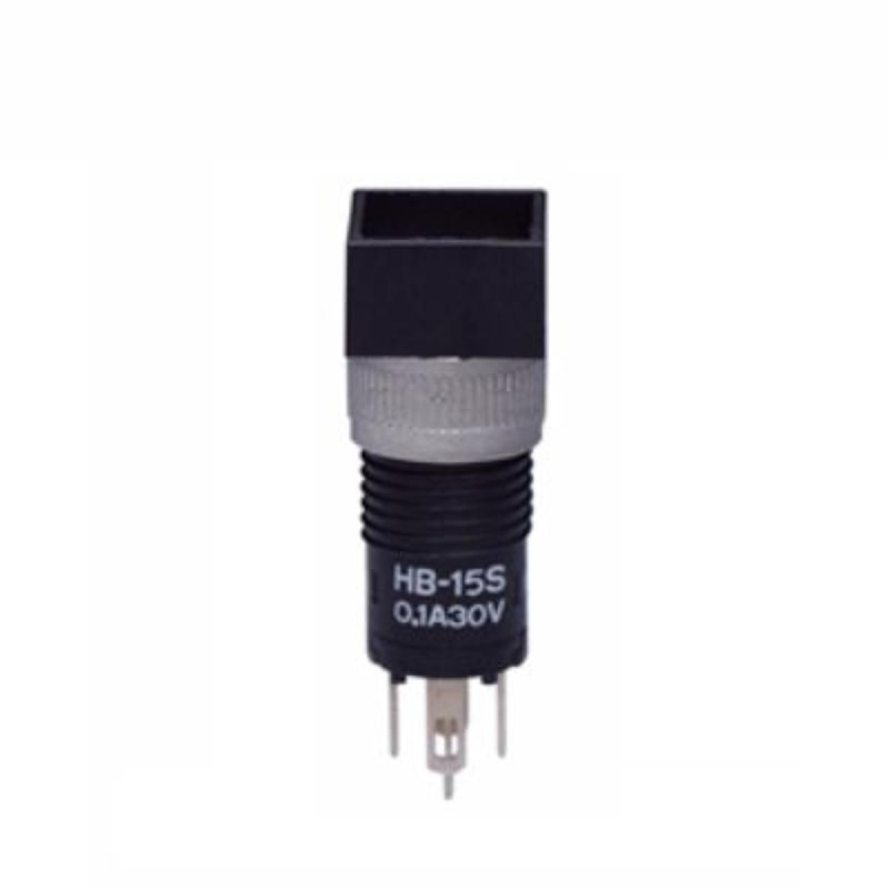 1 pcs - NKK Switches Miniature Push Button Switch, On-(On), Panel Mount, SPDT, 30V