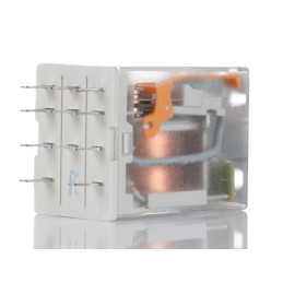 1 pcs - ABB CR-M Series Interface Relay, DIN Rail Mount, 24V dc Coil, 4CO (SPDT), 6A Load
