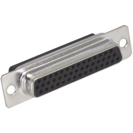 50 pcs - HARTING 62 Way Cable Mount D-sub Connector Socket, 2.41mm Pitch