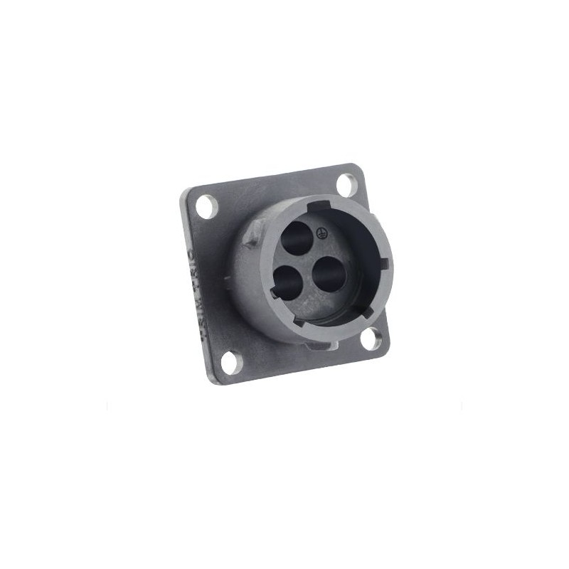1 pcs - Souriau Circular Connector, 3 Contacts, Cable Mount, Socket