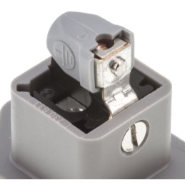 1 pcs - Hirschmann ST Series, Panel Mount 2P Industrial Power Plug, Rated At 16A, 250 V ac/dc
