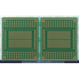 1 pcs - SSP-62, 80 Way Double Sided Extender Board Converter Board FR4 50.17 x 84.55 x 1mm