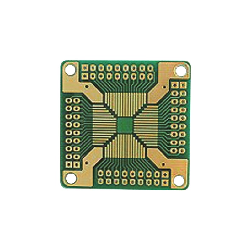 1 pcs - QFP-83, 64 Way Double Sided Extender Board Converter Board FR4 40.64 x 40.64 x 1mm