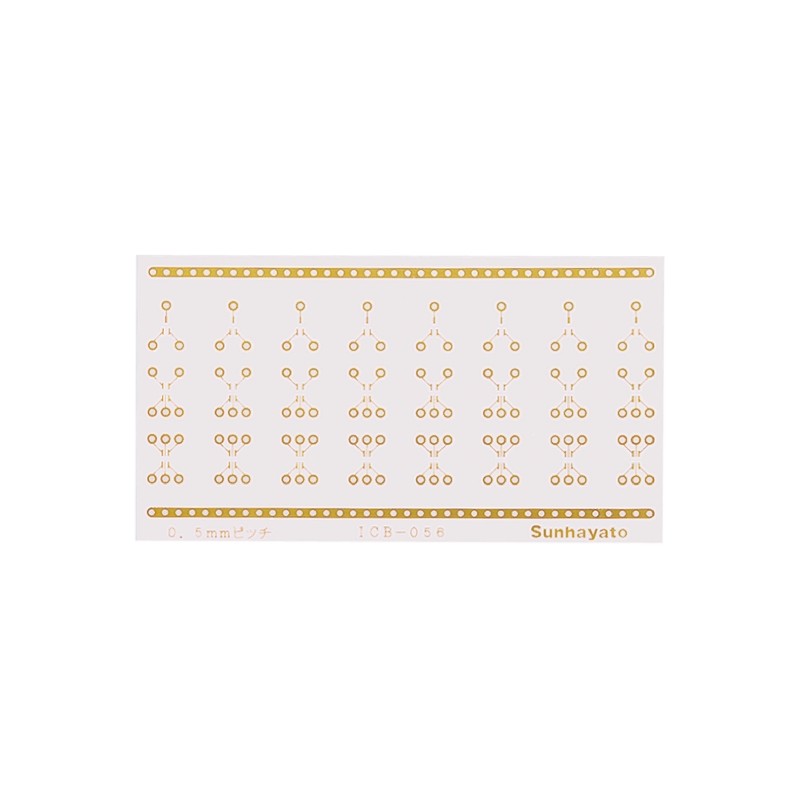 1 pcs - ICB-056, Single Sided Extender Board Converter Board FR4 100 x 55 x 0.1mm