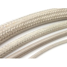 10 pcs - RS PRO Expandable Braided Nickel Plated Copper Cable Sleeve, 20mm Diameter, 10m Length