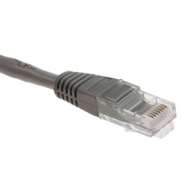 1 pcs - RS PRO Cat5e Male RJ45 to Male RJ45 Ethernet Cable, U/UTP, Grey PVC Sheath, 5m