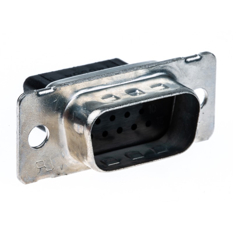 1 pcs - TE Connectivity Amplimite HDP-22 15 Way Cable Mount D-sub Connector Plug