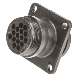 1 pcs - TE Connectivity Circular Connector, 16 Contacts, Panel Mount, Plug, Male, CPC Series 1 Series
