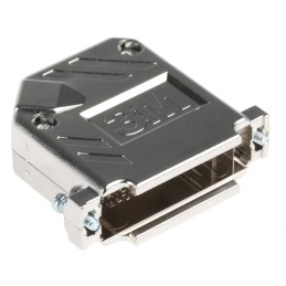 1 pcs - 3M 3357 Series ABS Angled D Sub Backshell, 25 Way