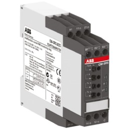 1 pcs - ABB Current Monitoring Relay, 1 Phase, DPDT, DIN Rail