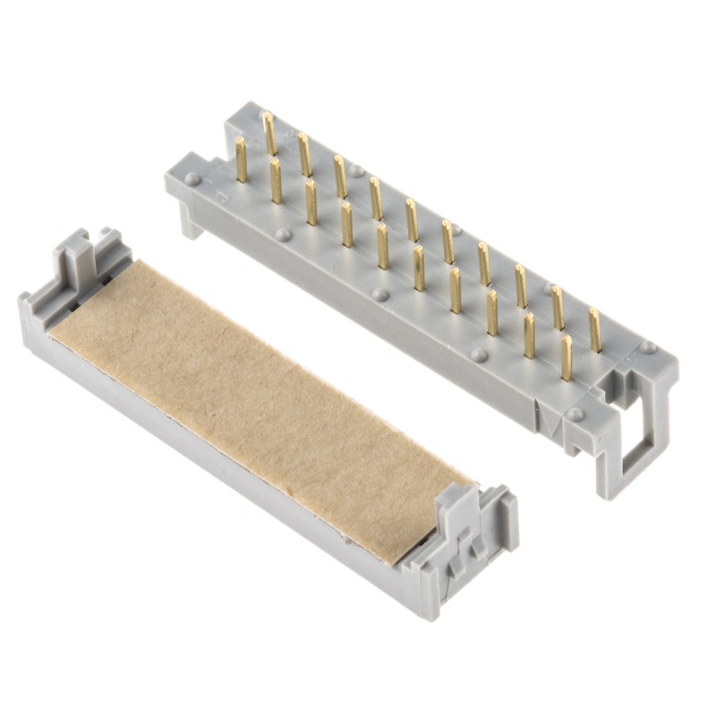 1 pcs - 3M 20-Way IDC Connector Plug for Cable Mount, 2-Row