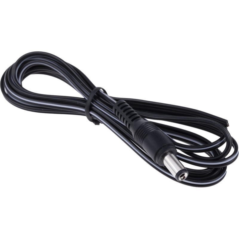 1 pcs - RS PRO 2.1mm DC Power Plug to Unterminated Power Cord, 1.8m
