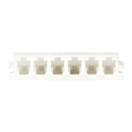10 pcs - JST, EH Female Connector Housing, 2.5mm Pitch, 6 Way, 1 Row