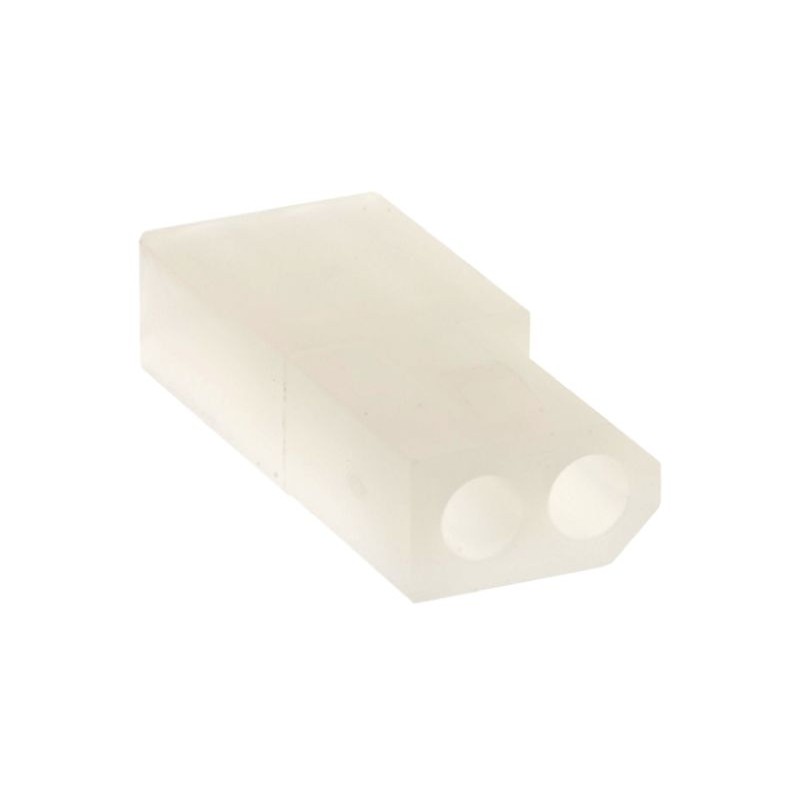 10 pcs - Molex, STANDARD .062' Female Connector Housing, 3.68mm Pitch, 2 Way, 1 Row