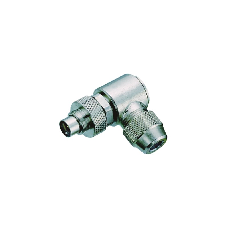 50 pcs - Binder Circular Connector, 3 Contacts, Cable Mount, M9 Connector, Socket, Male, IP67, 712 Series