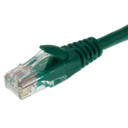 1 pcs - RS PRO Cat5e Male RJ45 to Male RJ45 Ethernet Cable, U/UTP, Green PVC Sheath, 5m