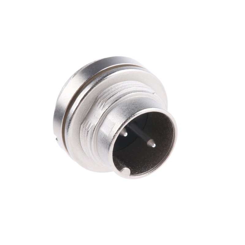 50 pcs - binder Circular Connector, 2 Contacts, Panel Mount, M16 Connector, Socket, Male, IP40, 680 Series