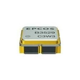 1 pcs : B39431B3743H110 - Signal Conditioning 3 mm x 3 mm - 45 C to + 125 C 433.92 MHz 1.9 dB 6 V 50 Ohms SRD / ISM: 434 MHz