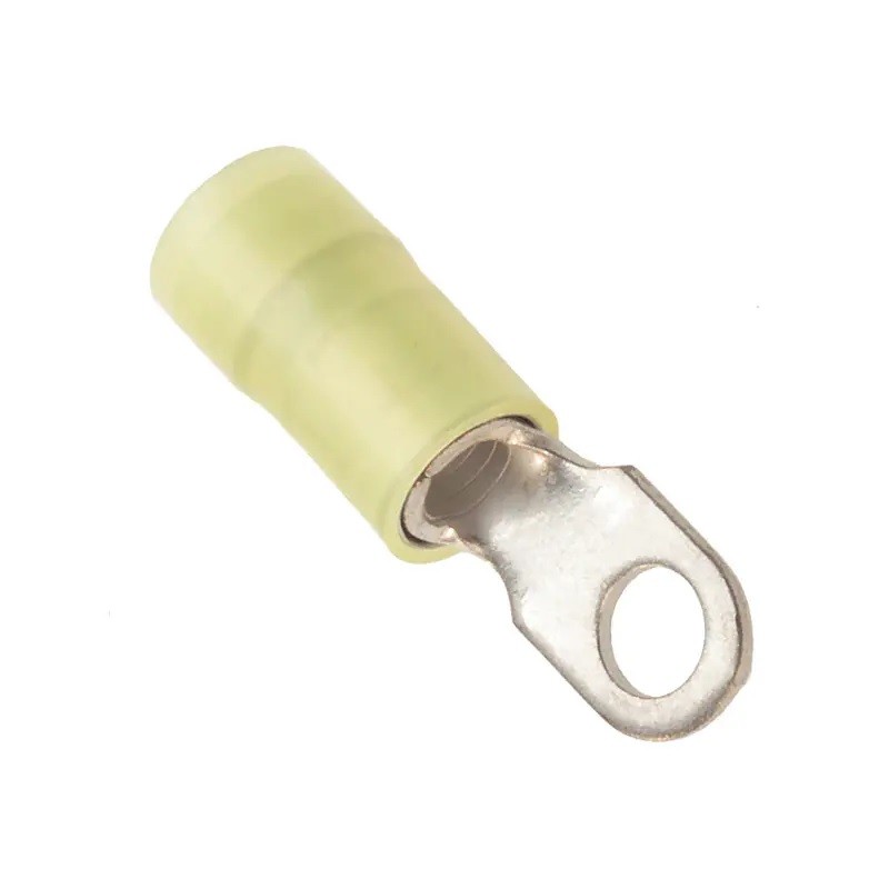 5 pcs - Molex, Avikrimp Insulated Ring Terminal