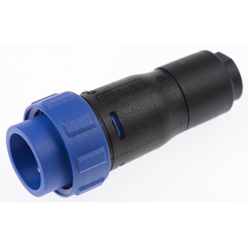 1 pcs - Bulgin Circular Connector, 10 Contacts, Cable Mount, Miniature Connector, Plug, Male, IP68, Buccaneer 400 Series