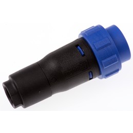 1 pcs - Bulgin Circular Connector, 10 Contacts, Cable Mount, Miniature Connector, Plug, Male, IP68, Buccaneer 400 Series