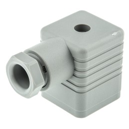 1 pcs - Hirschmann GDM 3P+E DIN 43650 A, Female Solenoid Valve Connector, 250 V ac/dc Voltage
