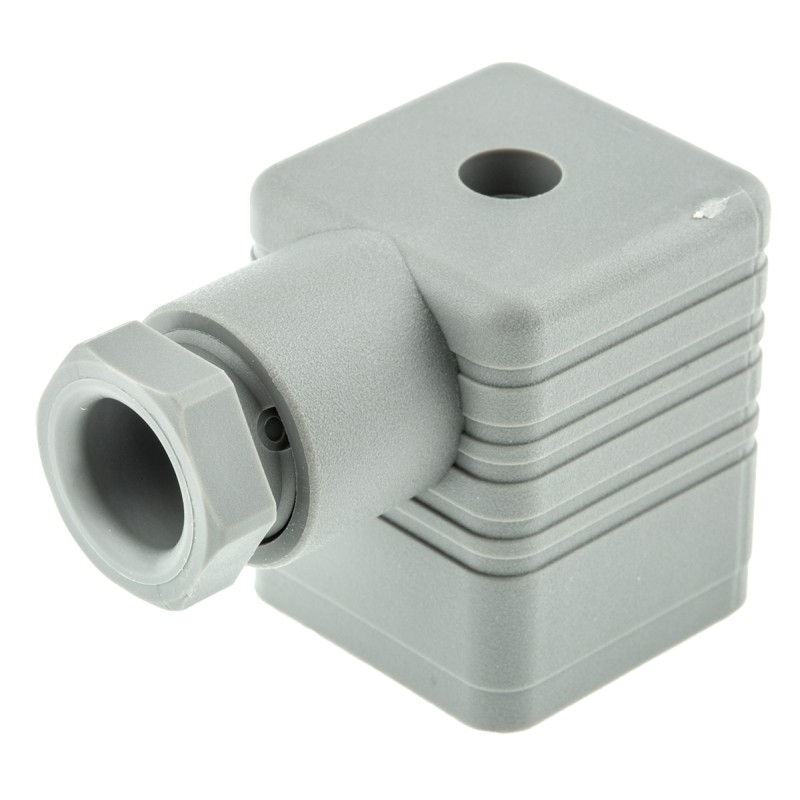 1 pcs - Hirschmann GDM 3P+E DIN 43650 A, Female Solenoid Valve Connector, 250 V ac/dc Voltage