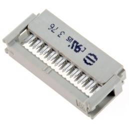 250 pcs - HARTING 20-Way IDC Connector Socket for Cable Mount, 2-Row