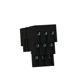 1 pcs - Schneider Electric RUZ 11 Pin 250V DIN Rail, Panel Mount Relay Socket, for use with Plug In Relay RUM (3CO)