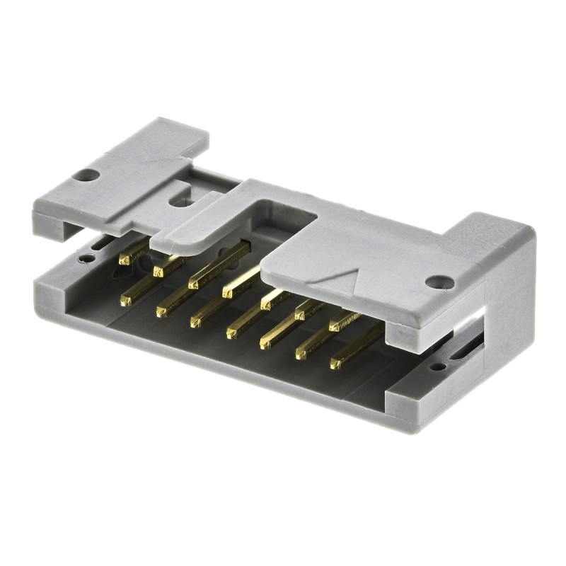 1 pcs - 3M 14-Way IDC Connector for Cable Mount, 2-Row