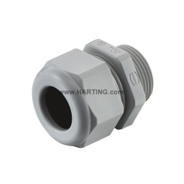 1 pcs - HARTING Cable Gland, Han CGM-P Series Thread Size M32, For Use With Connectors