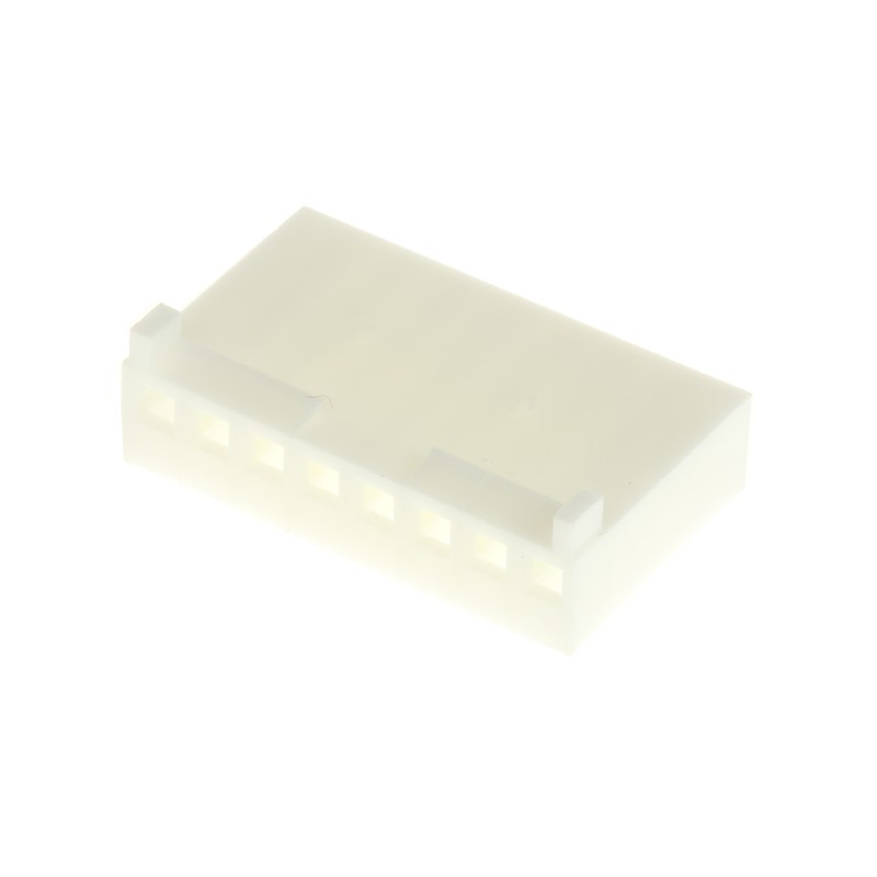 10 pcs - Molex, KK 254 Female Connector Housing, 2.54mm Pitch, 8 Way, 1 Row