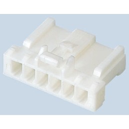 100 pcs - Hirose DF1E Series Straight Cable Mount PCB Socket, 10-Contact, 1-Row, 2.5mm Pitch, Crimp Termination