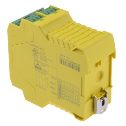 1 pcs - Phoenix Contact Dual-Channel Light Beam/Curtain, Safety Switch/Interlock Safety Relay, 24V dc, 6 Safety Contacts