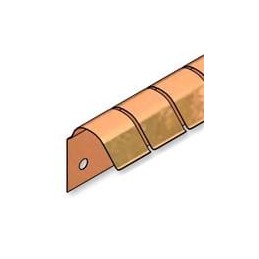 1 pcs : 25-78FSV50-BD-24 - EMI Gaskets, Sheets, Absorbers & Shielding .5inHx.78inWx24inL BrghtFin FINGERSTOCK