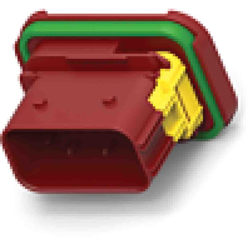 1 pcs - TE Connectivity, LEAVYSEAL Automotive Connector Plug 21 Way