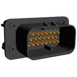 1 pcs - TE Connectivity, AMPSEAL Automotive Connector Plug 23 Way, Solder Termination