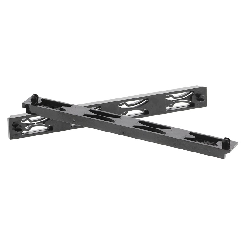 10 pcs - Essentra PCB Card Guide Vertical Mount 99.7mm Long, 2.2mm Thick Max. for 1.3 - 2.2mm