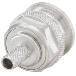 1 pcs - Rosenberger, Plug Cable Mount TNC Connector, 50Ω, Crimp Termination, Straight Body