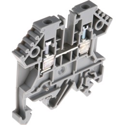 10 pcs - RS PRO Grey Feed Through Terminal Block, 0.2 - 2.5mm², Single-Level