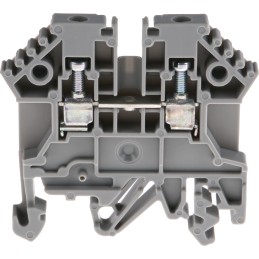 10 pcs - RS PRO Grey Feed Through Terminal Block, 0.2 - 2.5mm², Single-Level