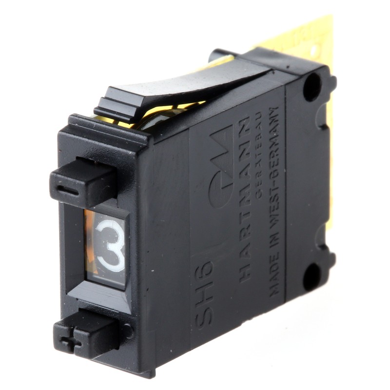 1 pcs - APEM Pushwheel Switch BCD Pushwheel Through Hole Panel Mount 100mΩ 10-way SH6-131-AK2